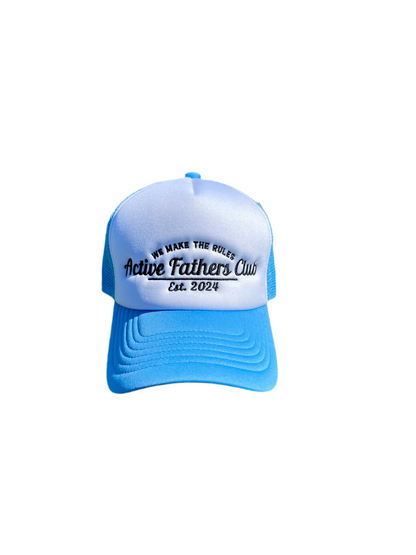 Sky Blue/White AFC Trucker