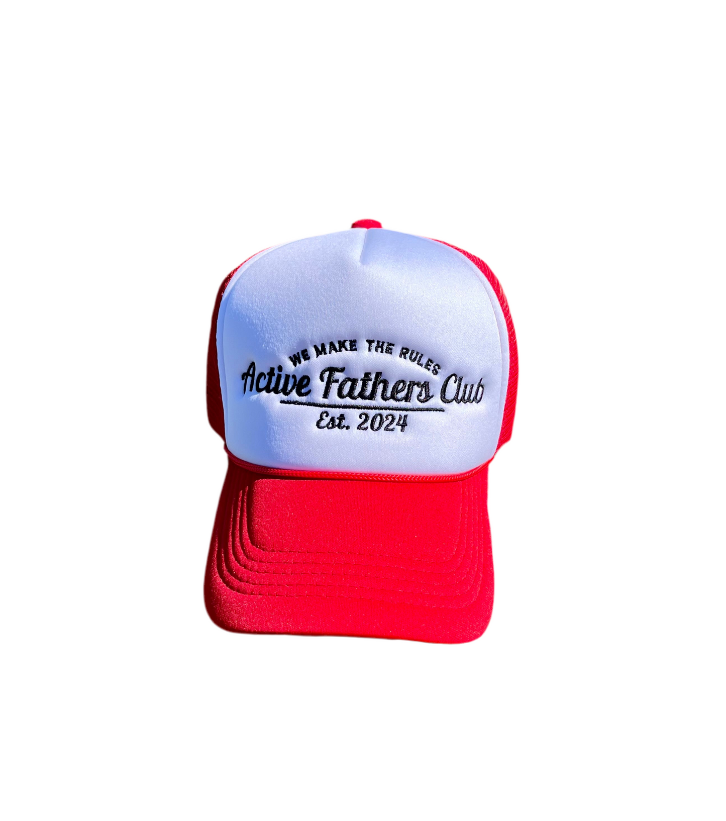 Red/White AFC Trucker