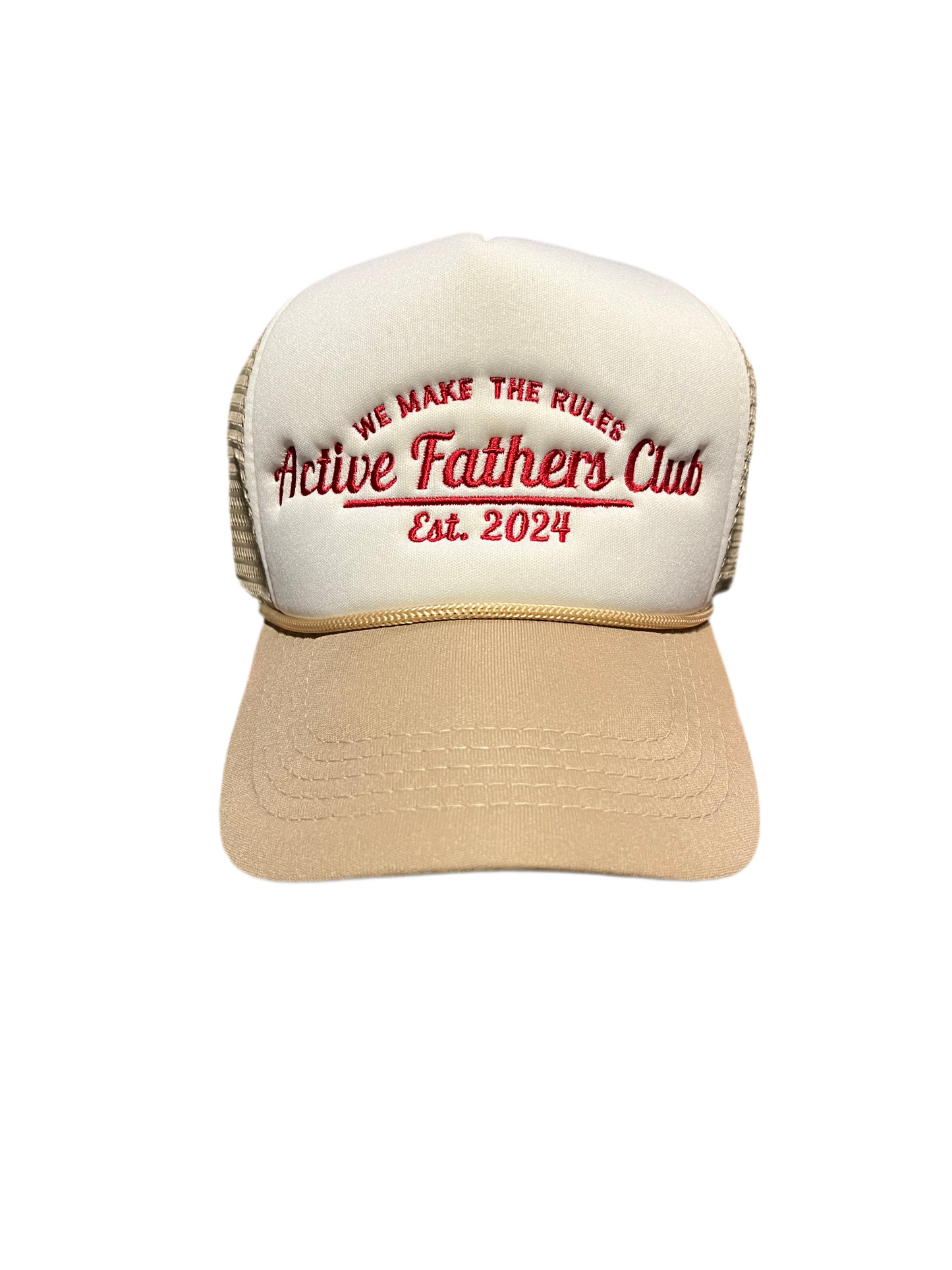 Khaki / White AFC Trucker