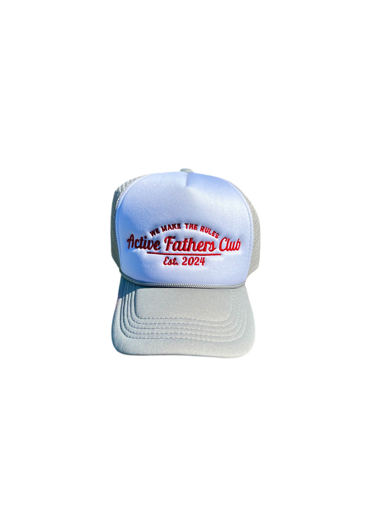Grey/White AFC Trucker