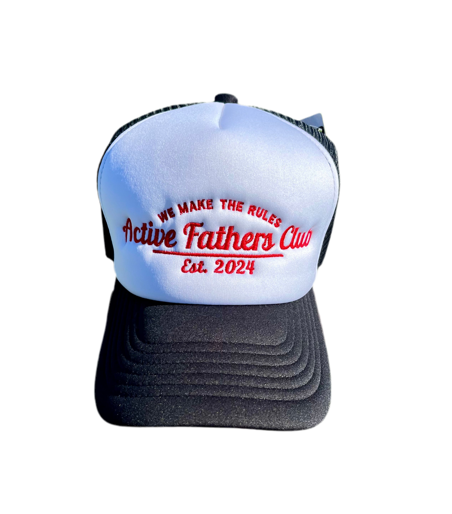 Black/ White AFC Trucker