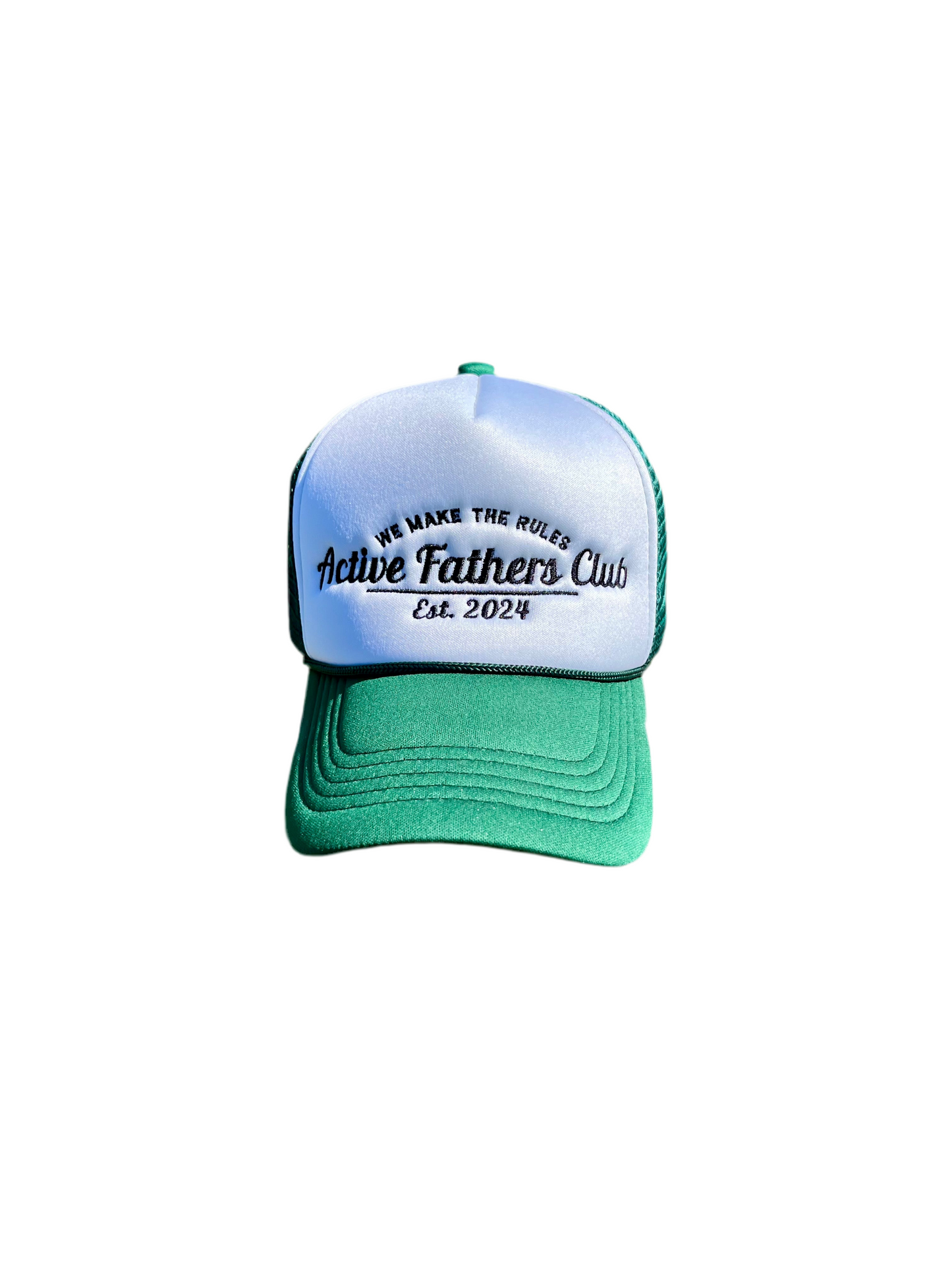 Green/White AFC Trucker