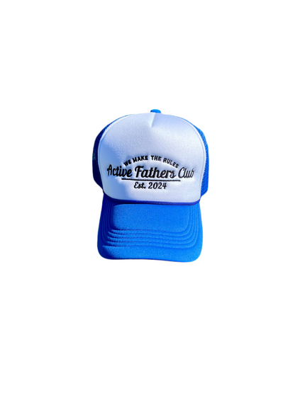 Royal Blue/White AFC Trucker
