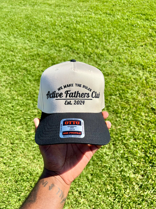Off-White/Black AFC SnapBack