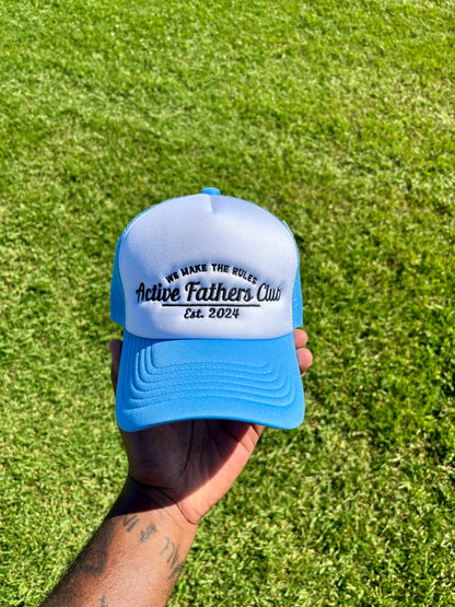 Sky Blue/White AFC Trucker