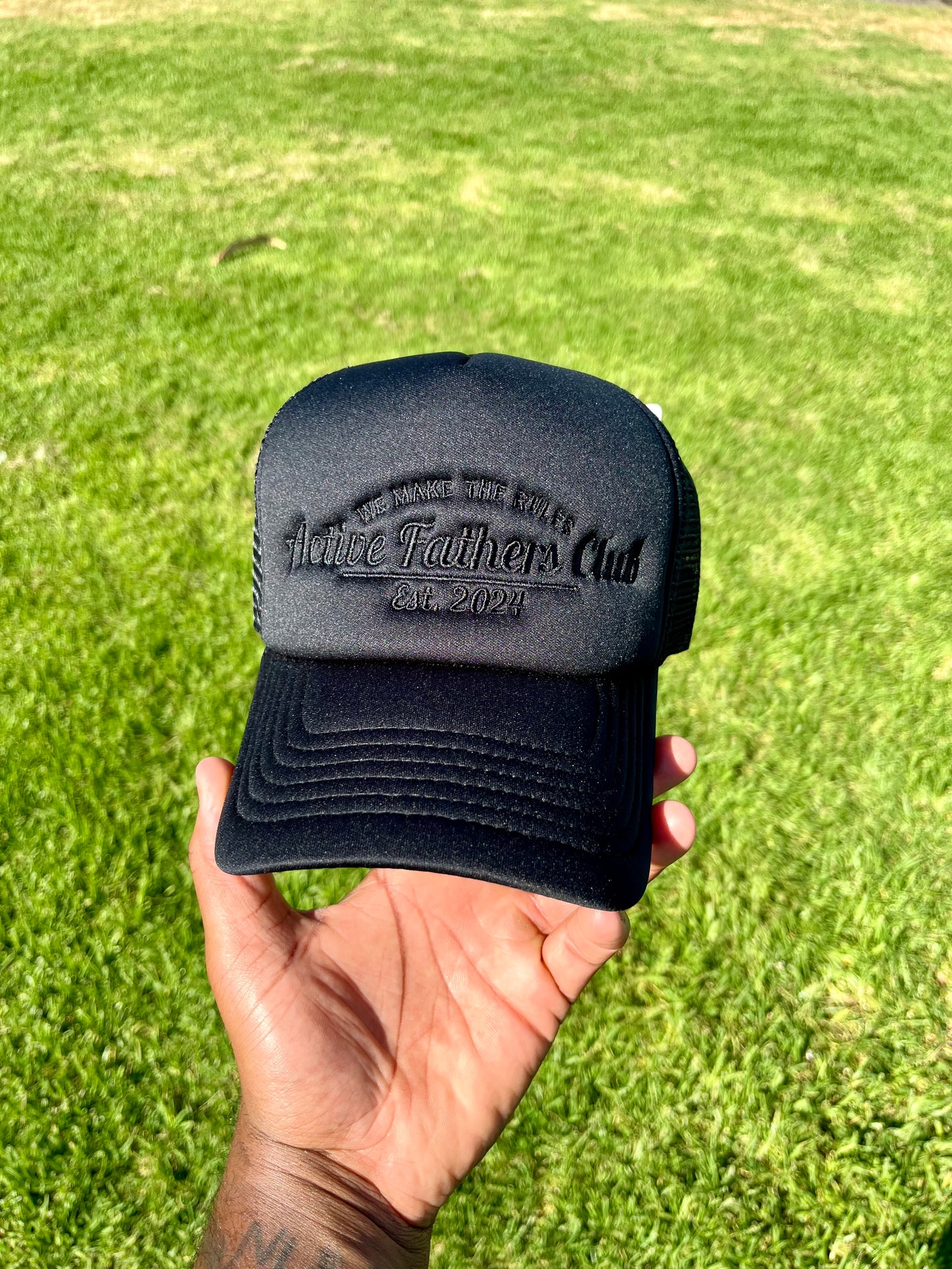 All Black AFC Trucker