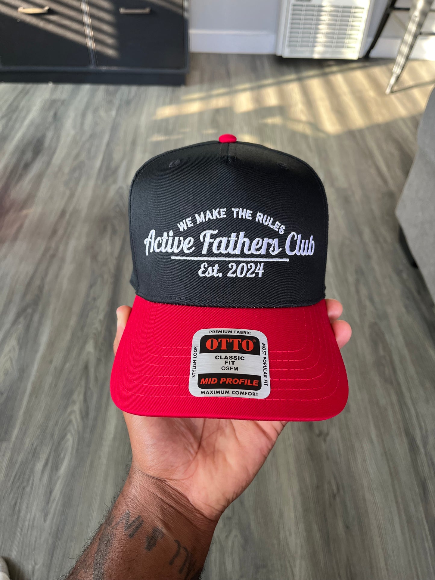 Black/Red AFC Snapback
