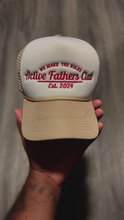 Khaki / White AFC Trucker