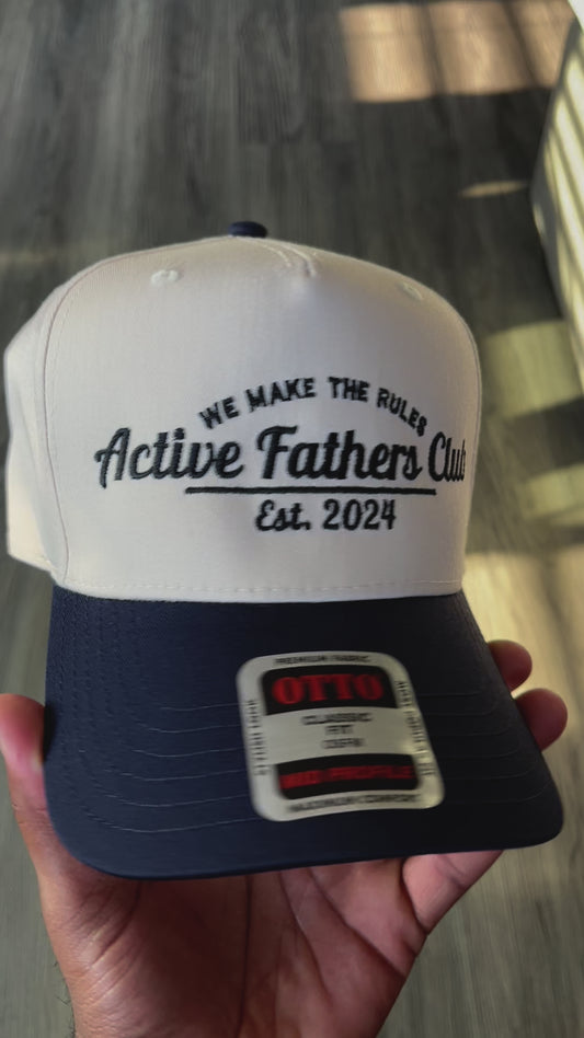 Off-White/Navy AFC Snapback